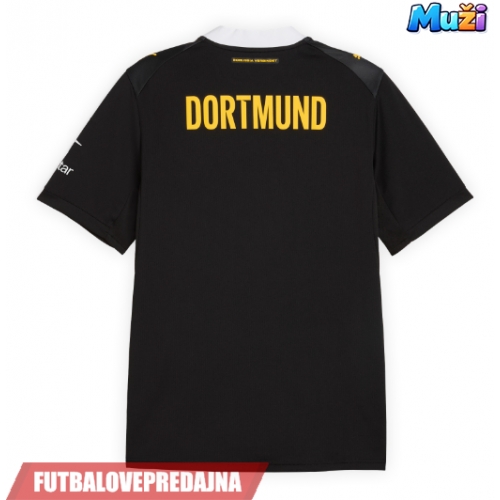 Lacne Muži Futbalové dres Borussia Dortmund 2026-27 Krátky Rukáv - Preč